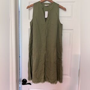 NWT LOFT Green Dress